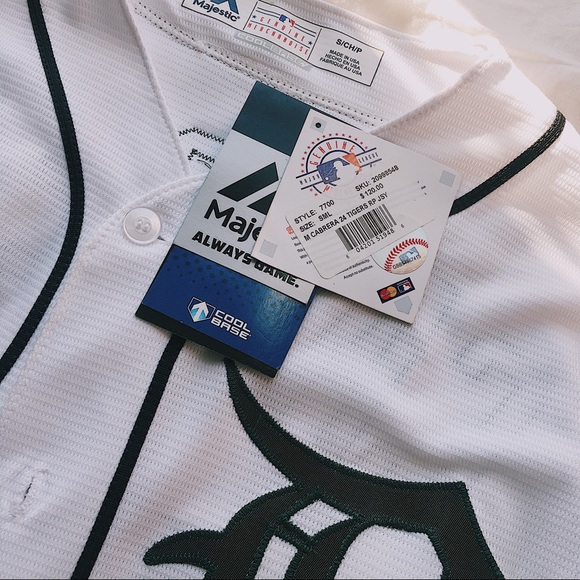 Limited Edition Green Cabrera Detroit Tigers Jersey - Picture 3 of 3